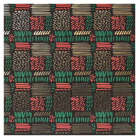 24 Pack: Kente Double-Sided Cardstock Paper by Recollections™, 12" x 12"